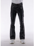 JEANS PATENT FILM CARGO, PFBL BOOT BLACK, thumb