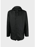 GIACCA IMPERMEABILE CON CAPPUCCIO UNISEX, 01 BLACK, thumb