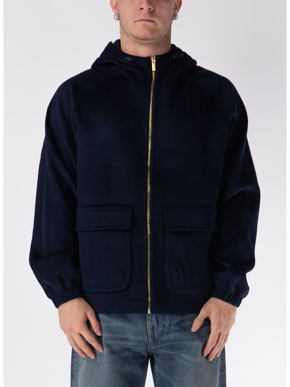 GIACCA CON CAPPUCCIO, NY NAVY, medium