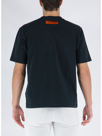 T-SHIRT HPNY EMB, 1001 BLACK WHITE, small