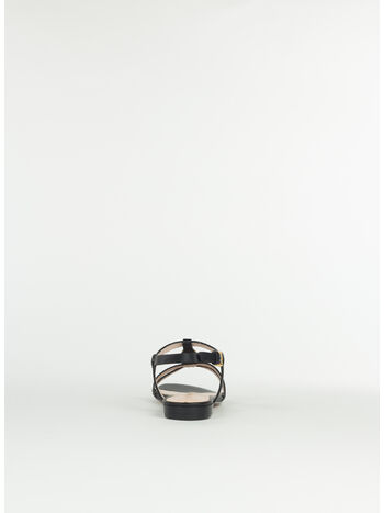 SANDALO CHARA SMOOTH, 001 NOIR, small