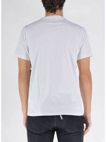 T-SHIRT CREW SLEEP, WHITE, small
