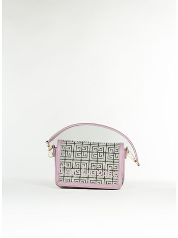 BORSA FLAP AGNES, H JAQUARD PINK, small