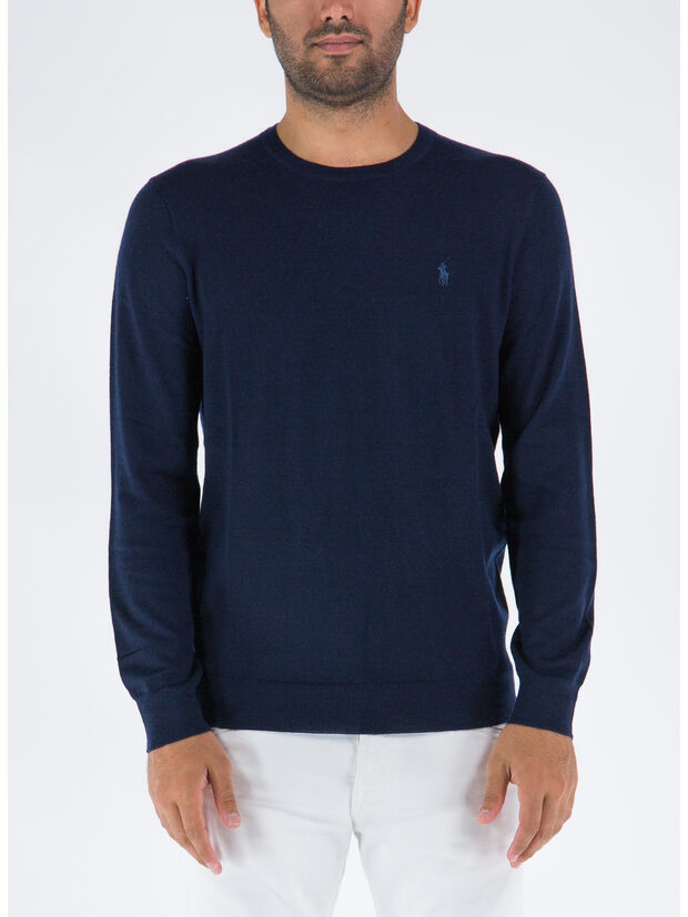 MAGLIONE GIROCOLLO, HUNTER NAVY, large