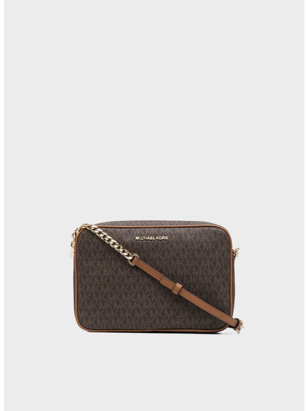 TRACOLLA LG EW CROSSBODY JET SET, 200 BROWN, large