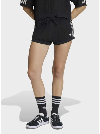 SHORT A MAGLIA ALL'UNCINETTO, , small