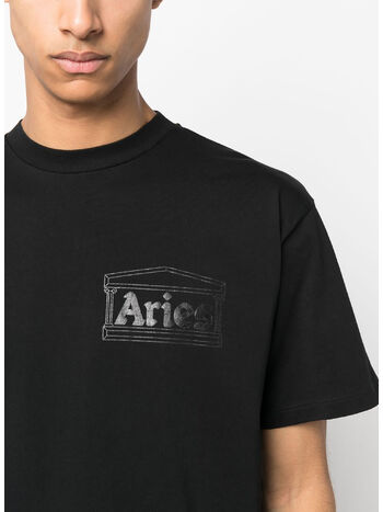 T-SHIRT TEMPLE SS TEE, BLK BLACK, small
