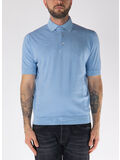POLO IN MAGLIA A MANICHE CORTE, 871, thumb