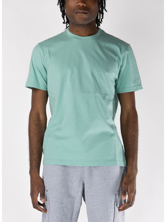 T-SHIRT A MANICA CORTA CON LOGO RICAMATO, 00050H 53 EMB, medium