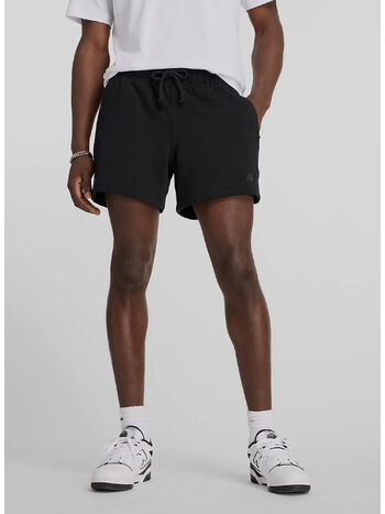 SHORTS ATHLETICS FRENCH TERRY, 001 BLACK, small