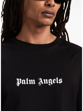 T-SHIRT LOGO, 1001 BLACK WHITE, small