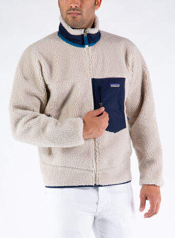 GIACCA RETRO FLEECE, NAT/NATURAL, small