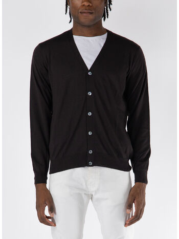 CARDIGAN CON SCOLLO A V, , small