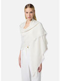 SCIARPA PASHMINA GRANDE IN LUREX JACQUARD, 360 AVORIO, thumb