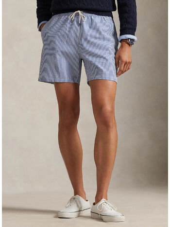 COSTUME TRAVELER SLIM FIT 11.5 CM, CRUISE ROYAL SEERSUCKER, small