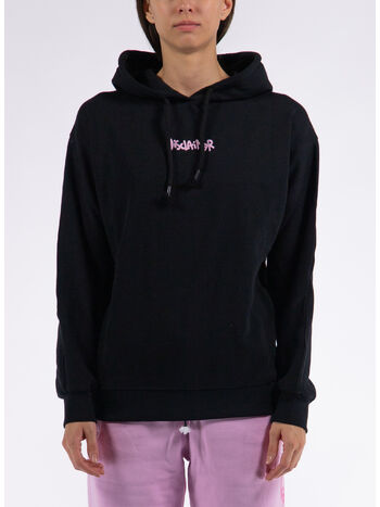 FELPA HOODIE GRAFFITI, NERO-ST.ROSA, small