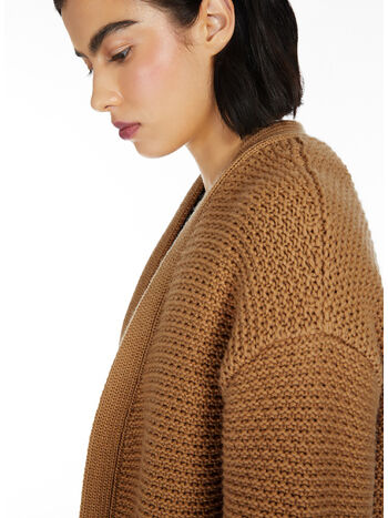 CARDIGAN ABISSI, 007 TABACCO, small