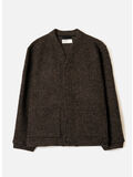 CARDIGAN ADVANCE RAVEN, BROWN, thumb