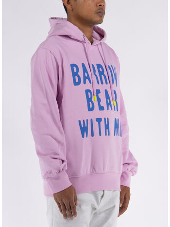 FELPA CON CAPPUCCIO BEAR WITH ME, BW014 PINK LANVANDER, small
