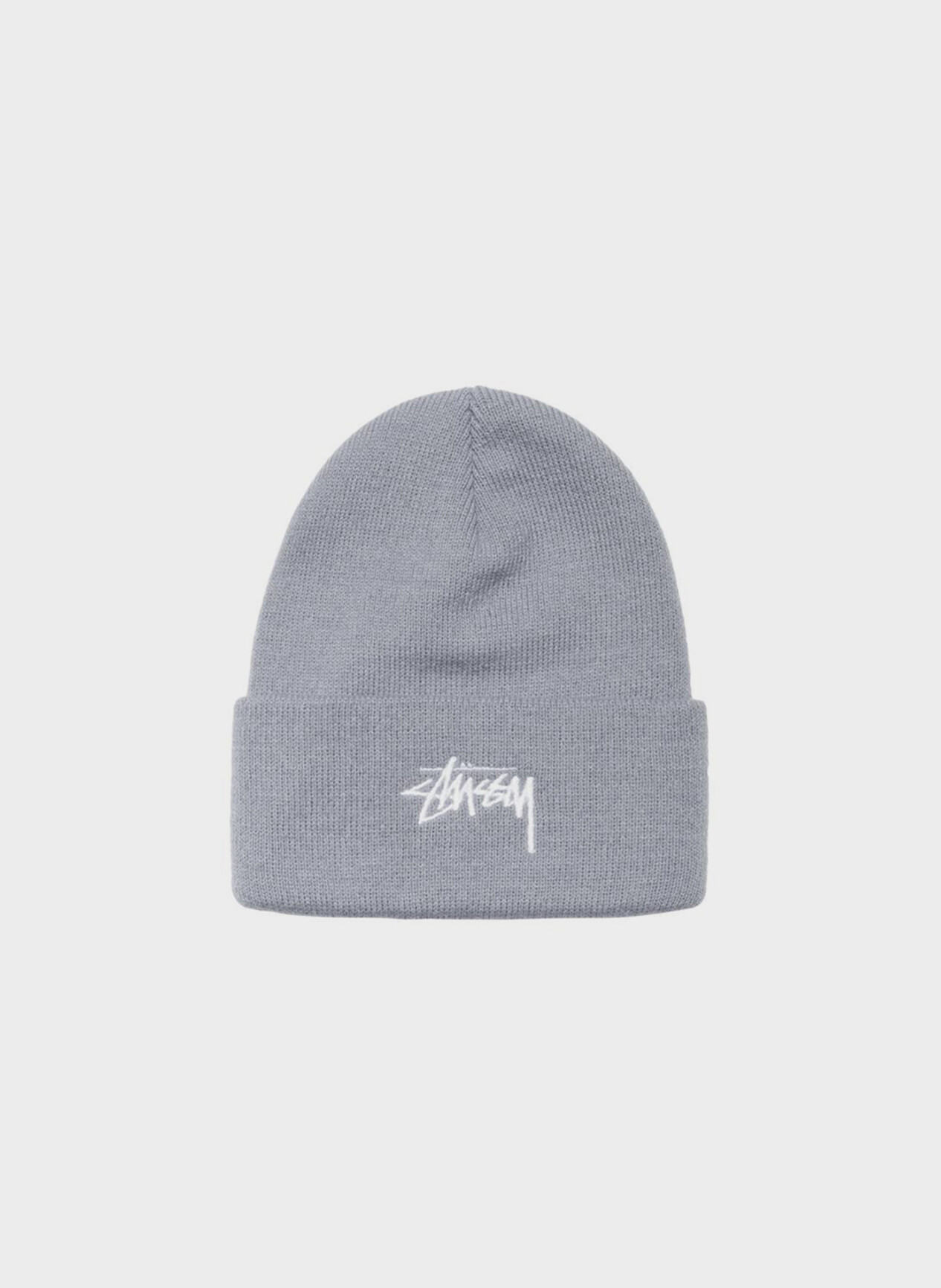 STUSSY CAPPELLO STOCK CUFF BEANIE Grigio Uomo | Selecteur