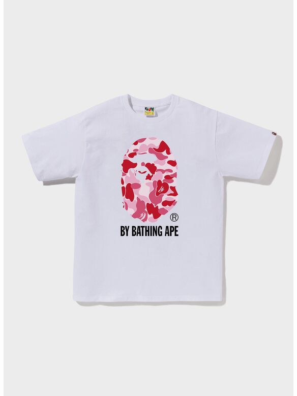 T-SHIRT ABC CAMO BY BATHING APE TEE, WHXPK, medium