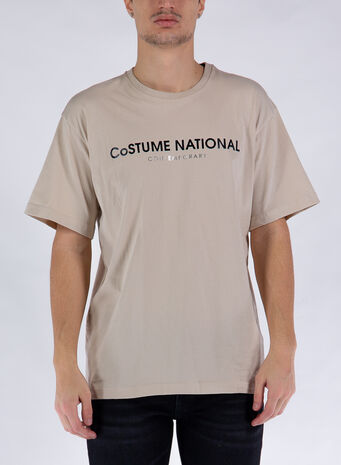 T-SHIRT LOOSE FIT, S220 - SABBIA, small