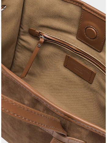 BORSA TOTE, 099 COGNAC, small