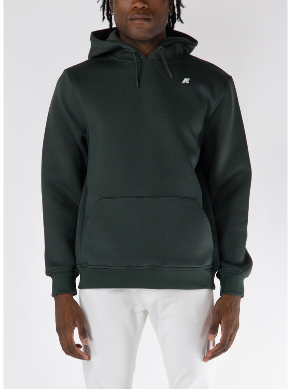 FELPA HOODIE BERNIE SPACER, WMR GREEN BLACKISH, medium