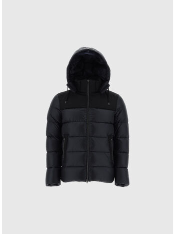 PIUMINO CON CAPPUCCIO, 9200 BLU NAVY, small