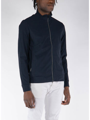 FELPA SUMMER FULL ZIP, 60 BLUE BLACK, small