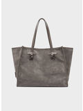 BORSA TOTE IN PELLE, 9210 LIGHT GREY, thumb