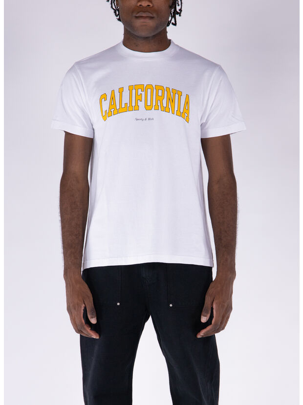 T-SHIRT CALIFORNIA, WHITE, large