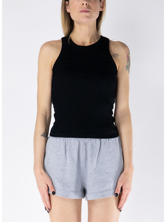 CANOTTA IN MAGLIA ADA ST. BARTH, 00107H 00 EMB, medium