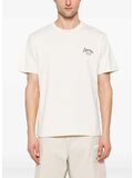 T-SHIRT SHORTSLEEVE LOGO PRINTED UNISEX, BW029 VANILLA, thumb