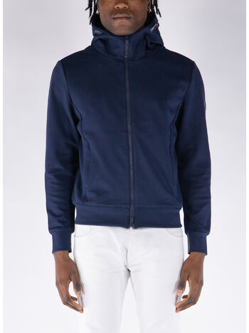 FELPA HOODIE YOJI FULL ZIP, 790 NAVY, small