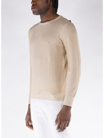 MAGLIONE GIROCOLLO, 27 CREMA, small