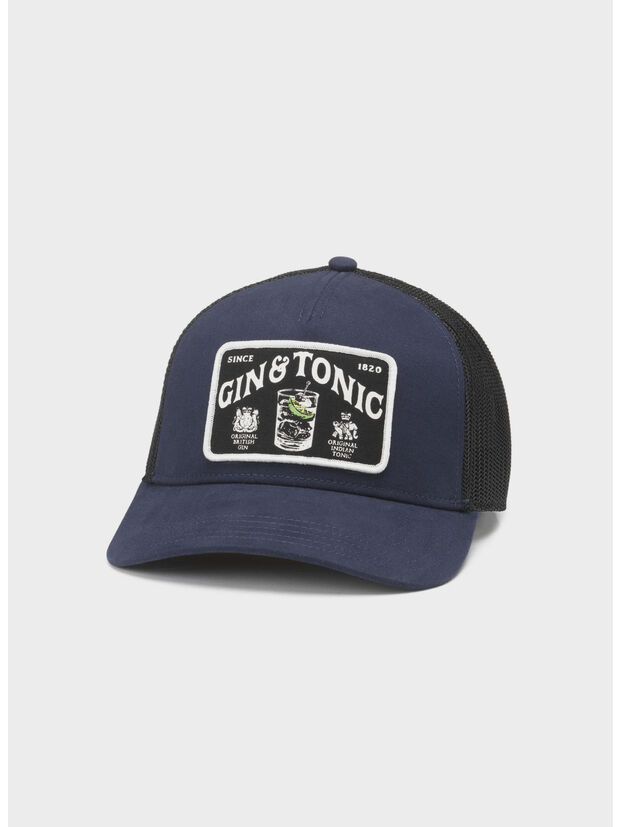 CAPPELLO GIN TOCNIC ARCHIVE VALIN UNISEX, BLK BLACK, large