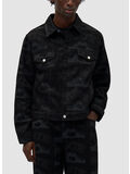 GIACCA HEART PRINT, BLACK, thumb