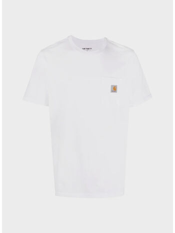 T-SHIRT POCKET, 02XX WHITE, small