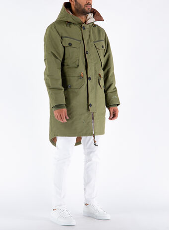 PARKA M66 FISHTAIL, 7D6BURNTOLIVEGREEN, small