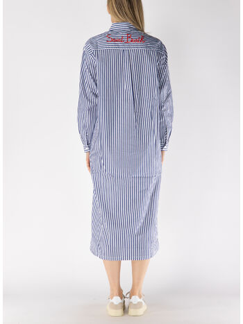 ABITO A CAMICIA ADELINE COTTON STRIPES, 06508H 61 LUX EMB, small