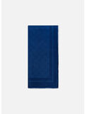 SCIARPA PASHMINA GRANDE CON ROMBI JACQUARD, DC8 OLTREMARE, thumb