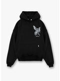 FELPA HOODIE ELEGANCE IN MOTION, 01 JET BLACK, thumb