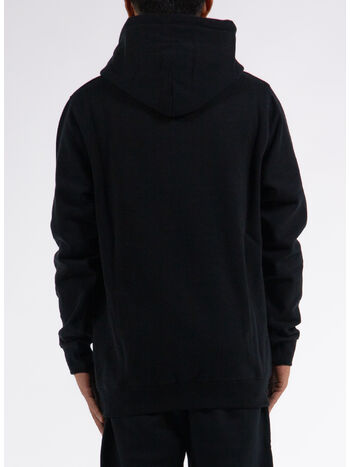 FELPA HOODIE FILOU, 01 BLACK, small