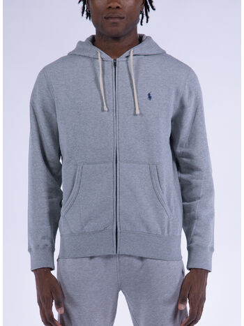 FELPA CON CAPPUCCIO, ANDOVER HEATHER, small