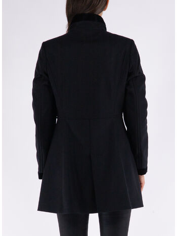 CAPPOTTO VIRGINIA 3 GANCI, B999 NERO, small