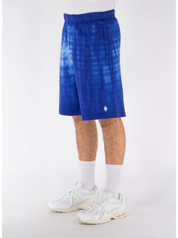 SHORTS OVERSIZE AOP SOUNDWAVES, 4501 BLUE WHITE, small