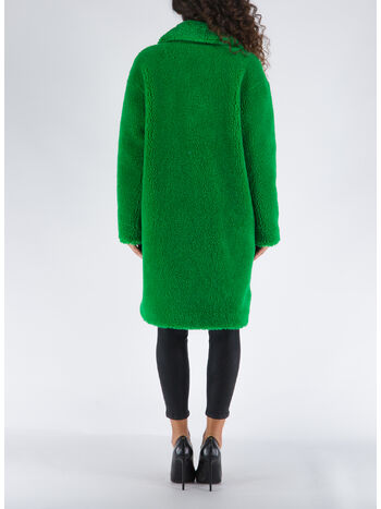 CAPPOTTO CAMILLE COCOON, 56000 BRIGHTGREEN, small