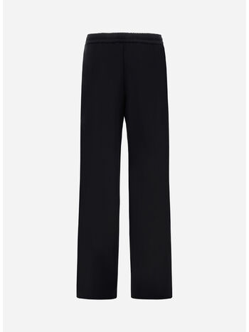 PANTALONE IN TESSUTO, 9300 NERO, small