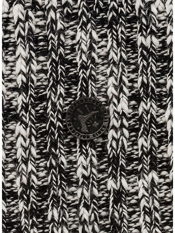 CALZINI COTTON SLUB, BLACK/GRAY, small